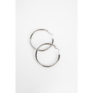 Silver Hoop Earrings