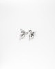 Silver Bow Heart