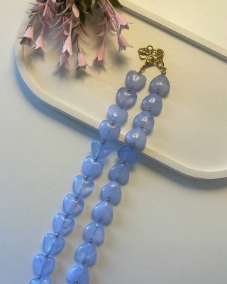 Blue Jelly Hearts